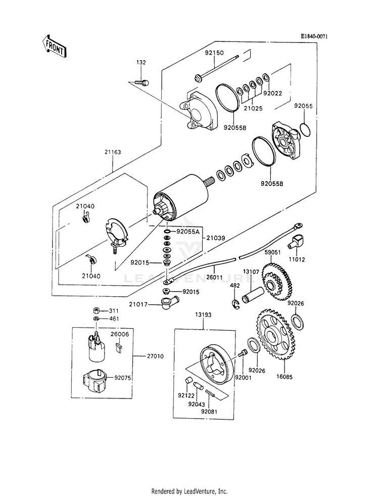Starter Motor Schematic