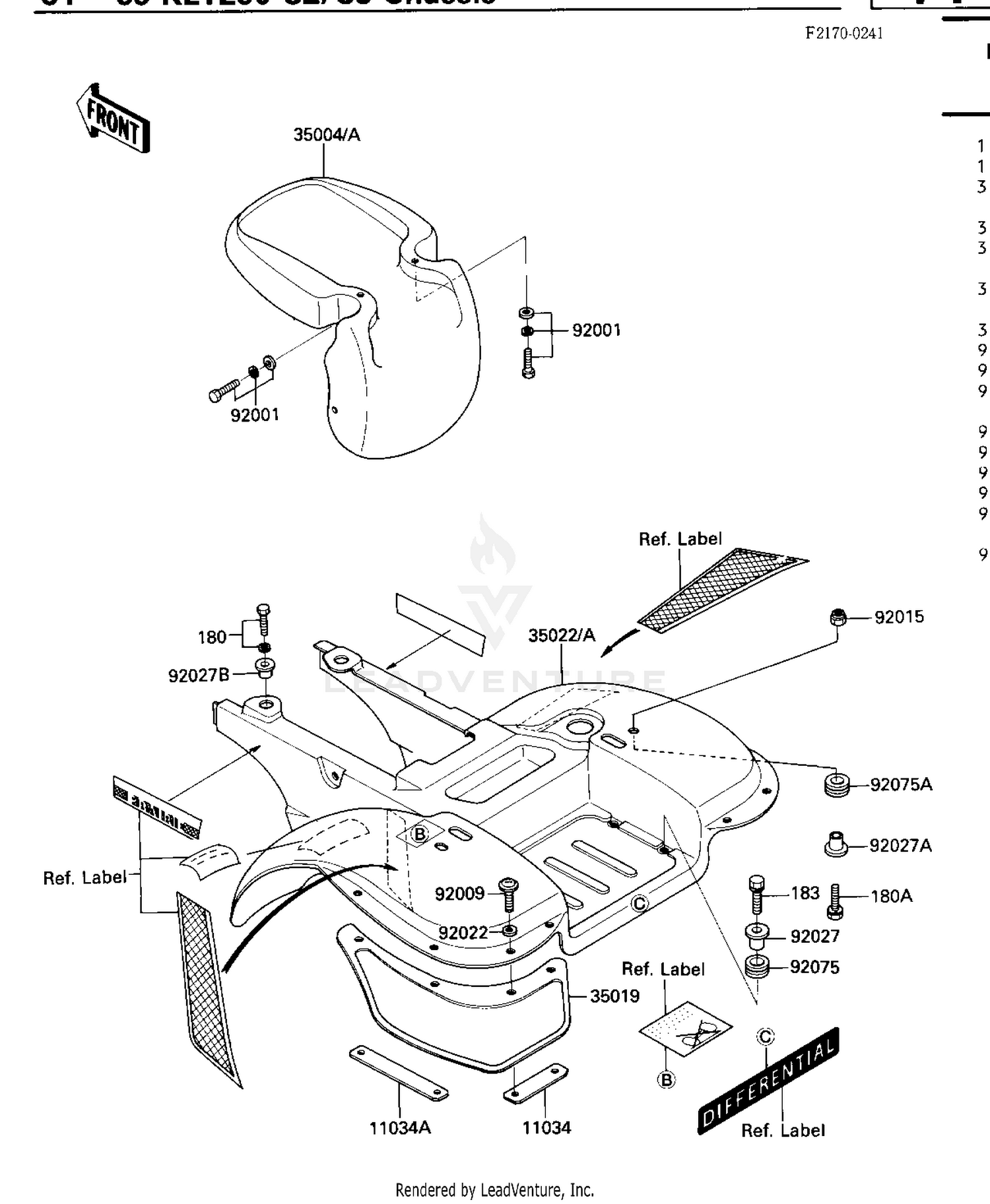 FENDERS ('84-'85 C2/C3)
