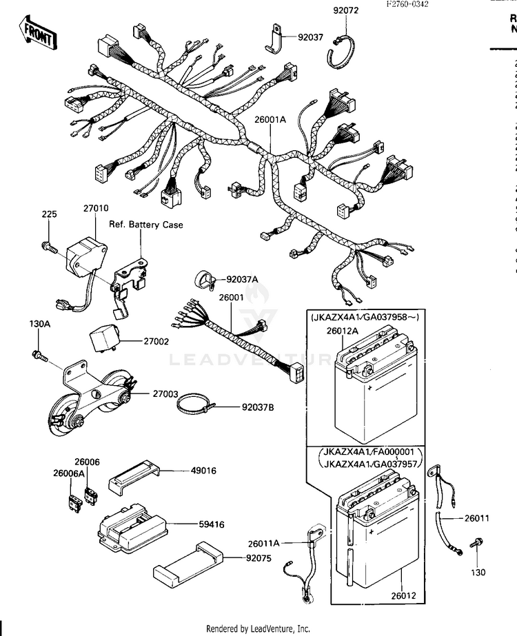 Chassis Electrical Equipment Schematic