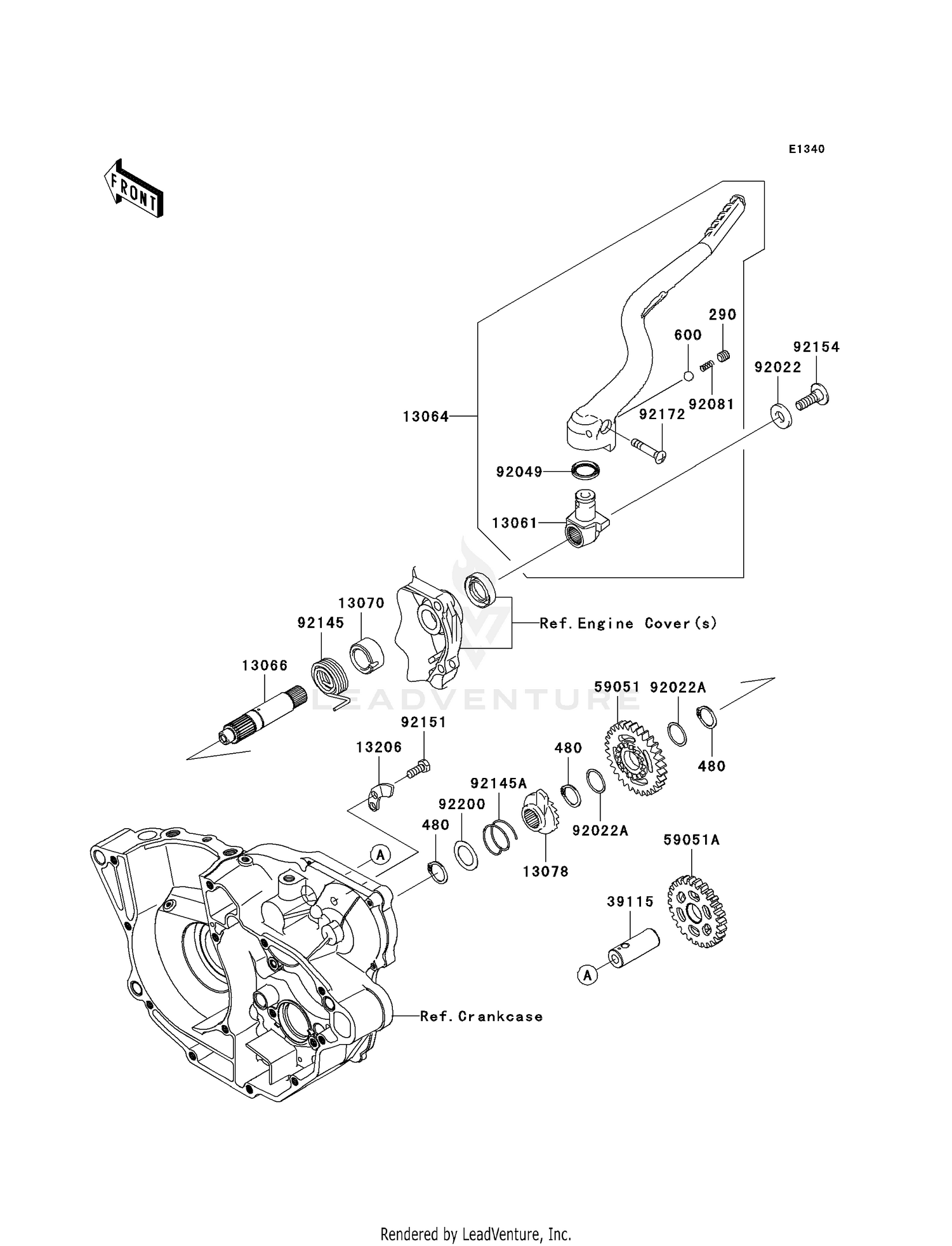KICKSTARTER MECHANISM