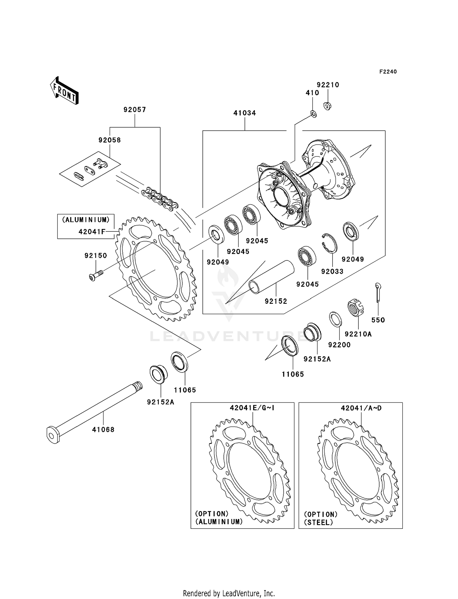 REAR HUB