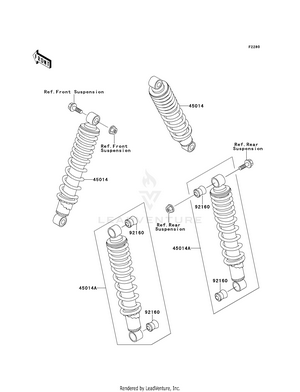 Shock Absorber(s) Schematic