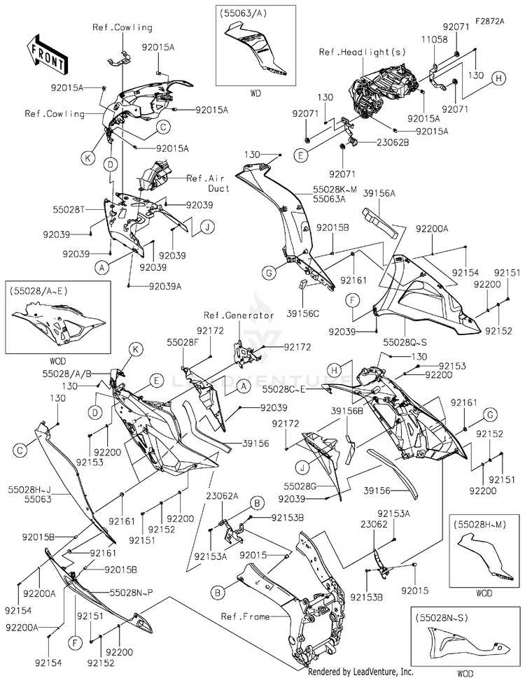 Cowling Lowers(Kvfan/Kvfal) Schematic