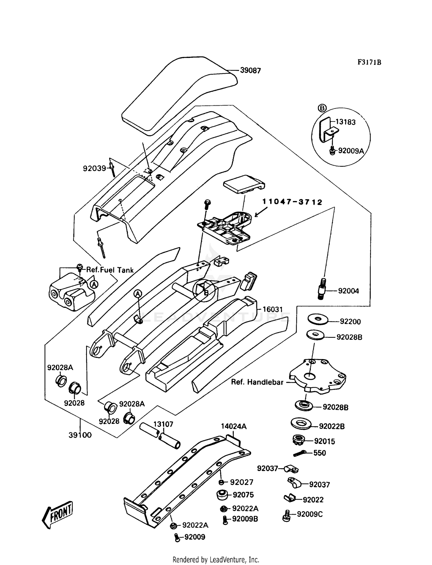 HANDLE POLE (JS300-A5)