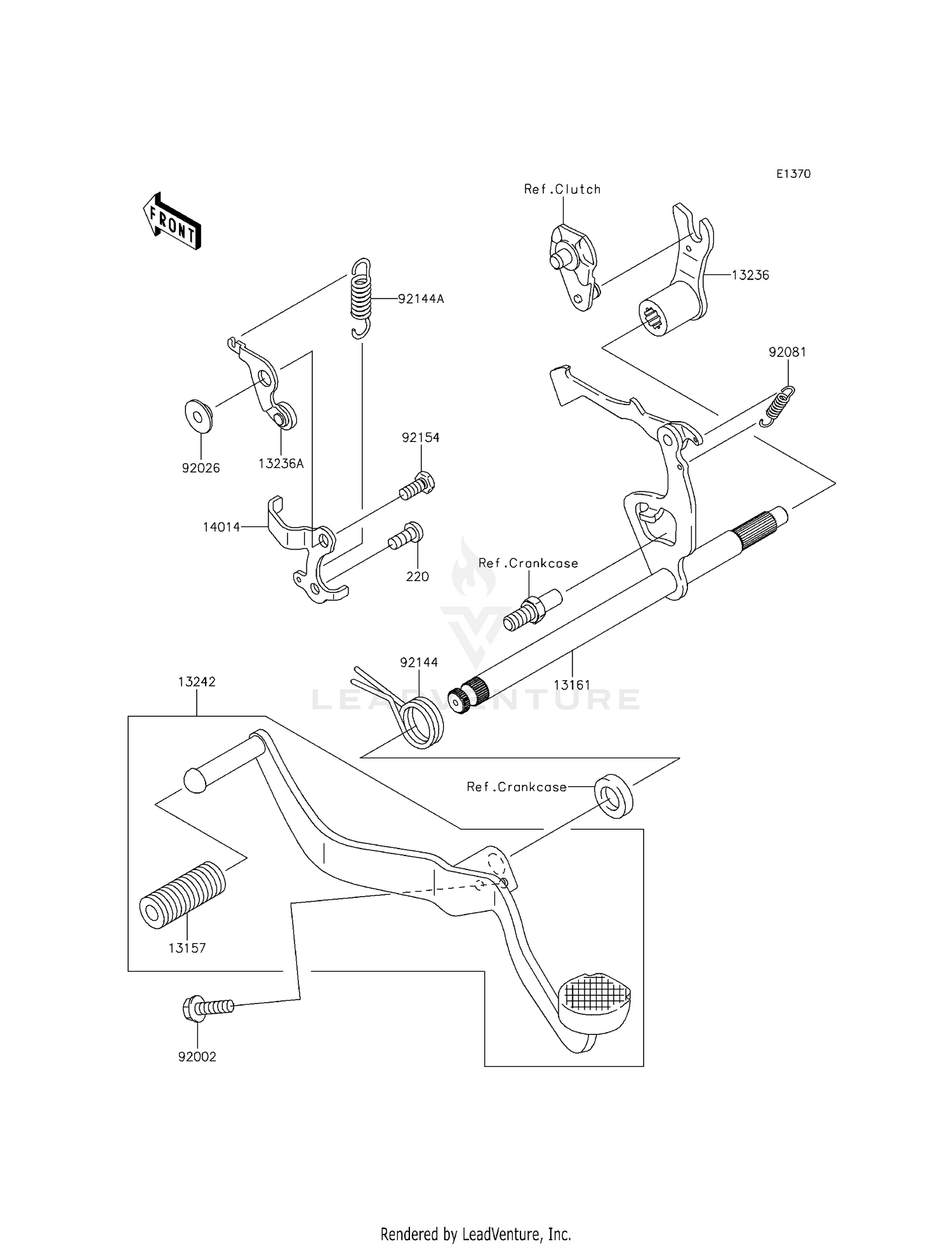 GEAR CHANGE MECHANISM