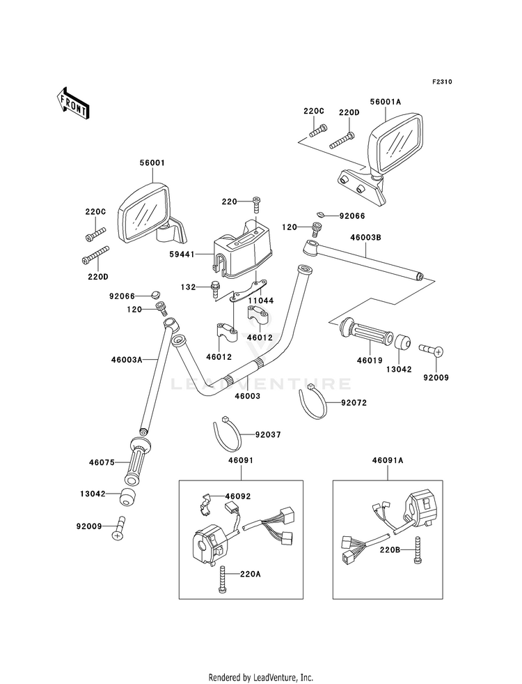Handlebar Schematic