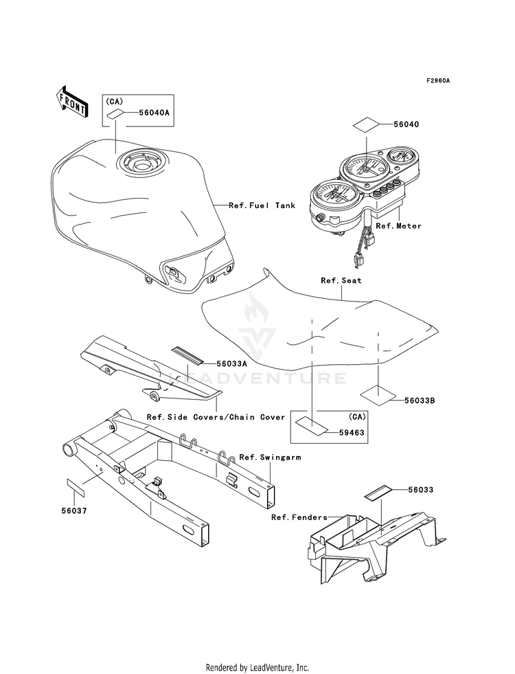 Labels (H3)(Ca,Us) Schematic