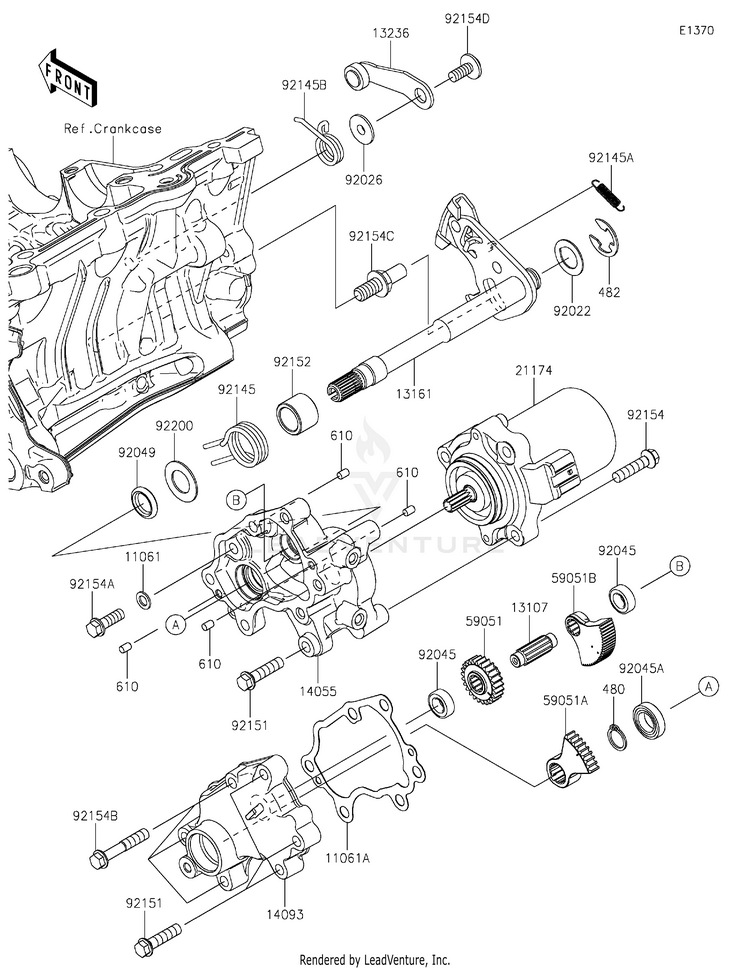 Gear Change Mechanism Schematic