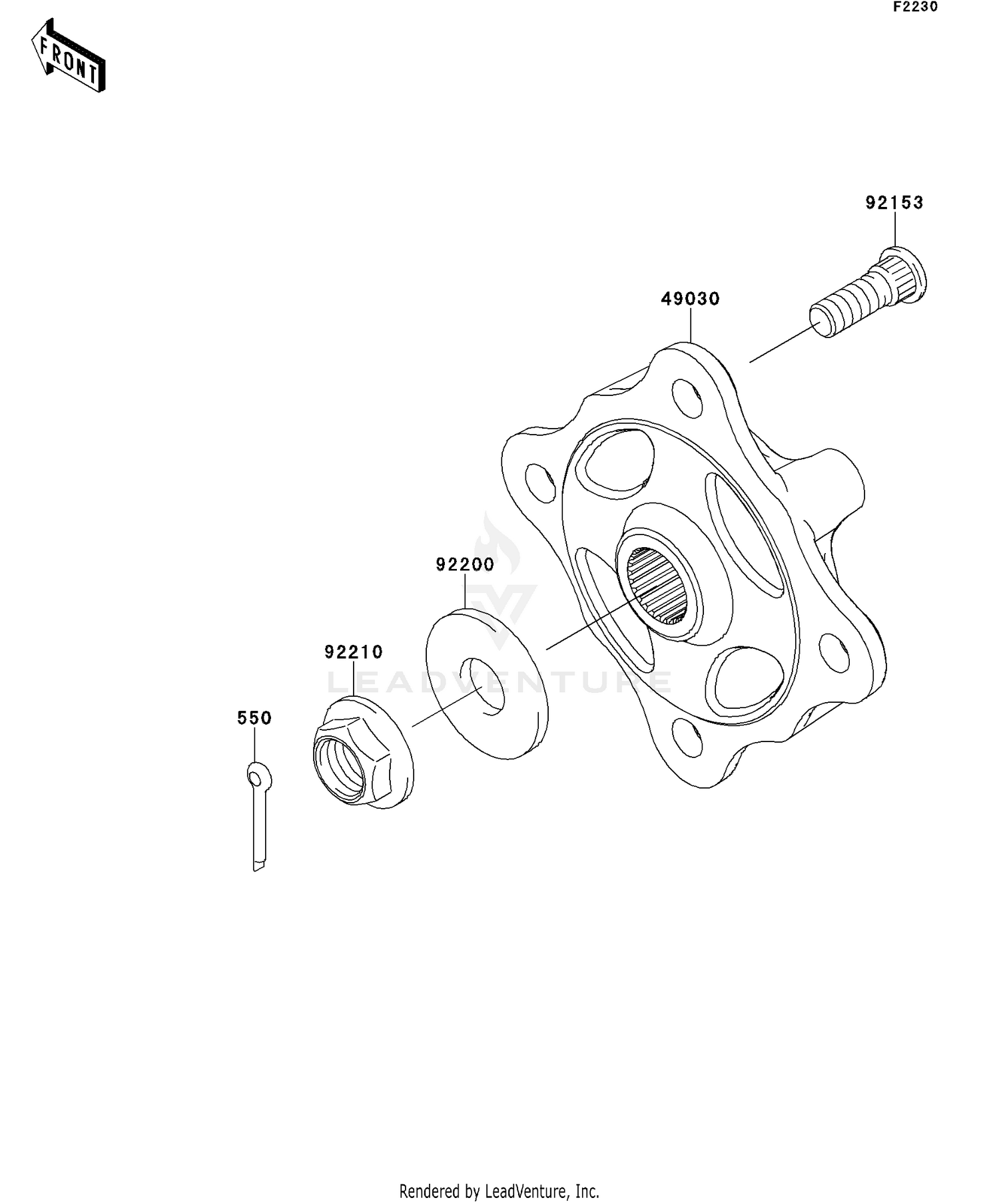 Front Hubs/Brakes