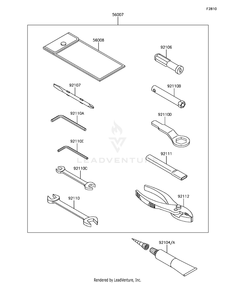 Owner's Tools Schematic