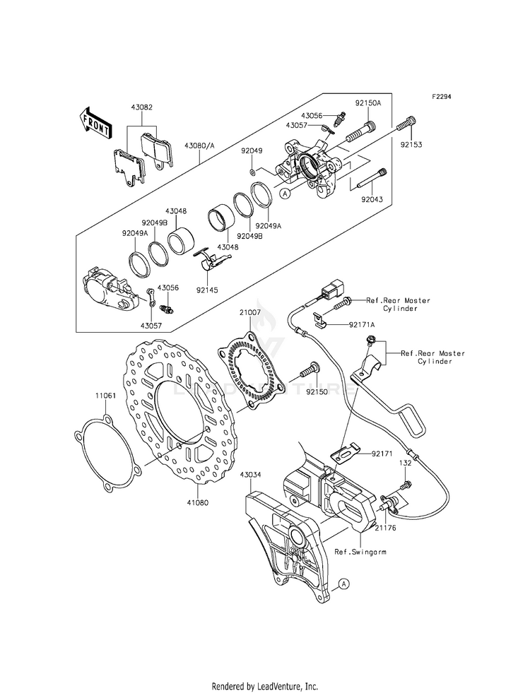 Rear Brake Schematic