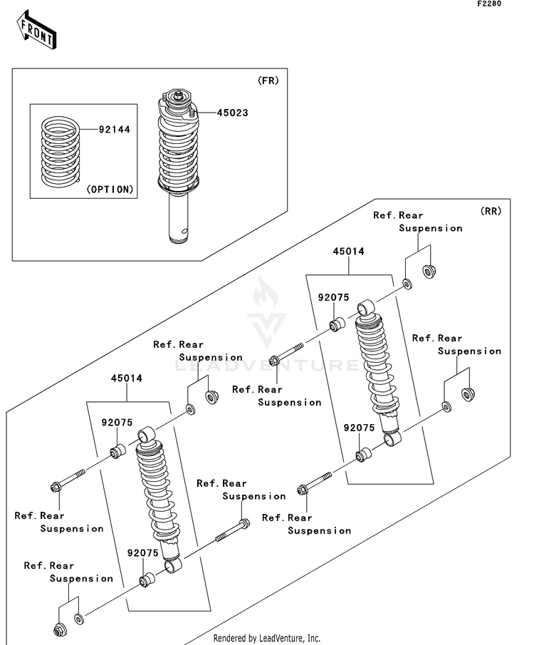Shock Absorber(S) Schematic