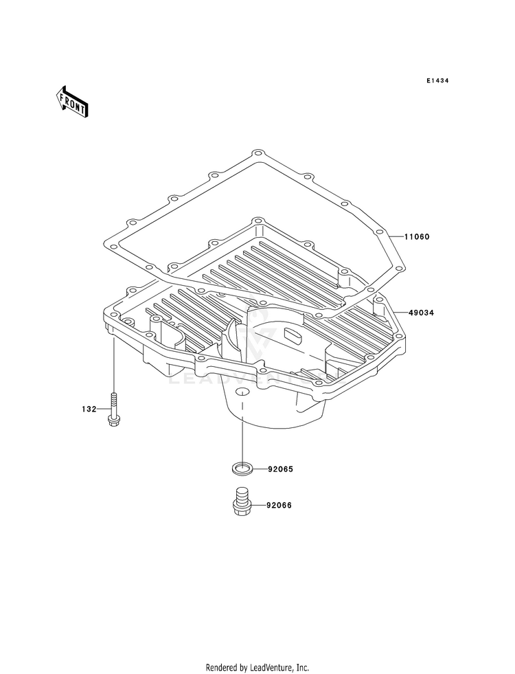 Oil Pan Schematic