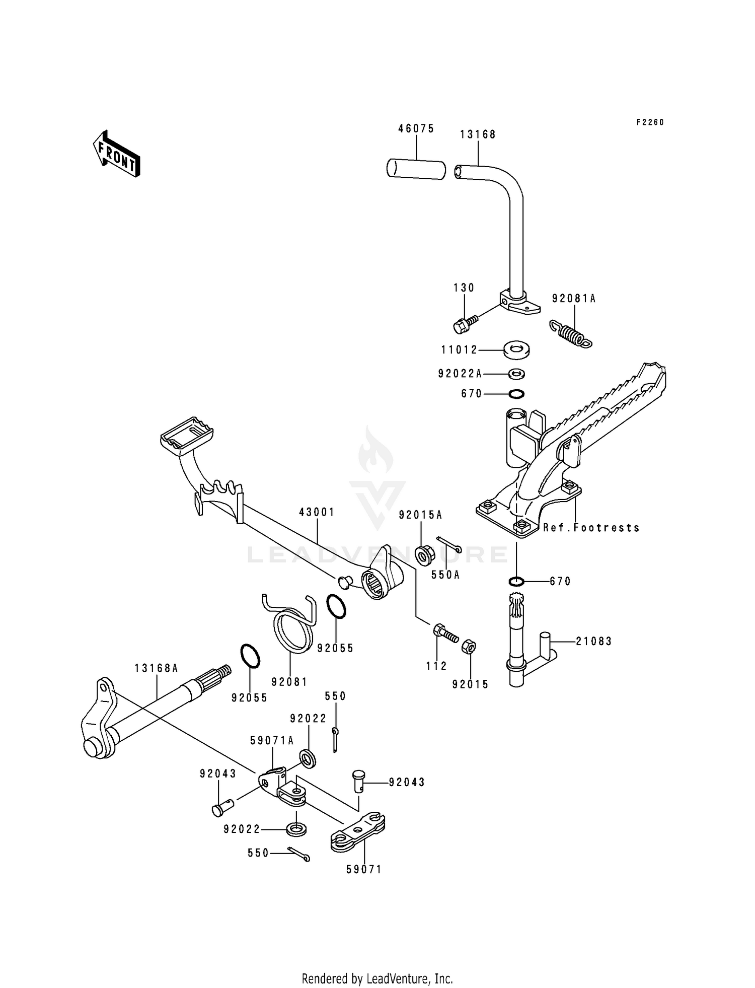 BRAKE PEDAL
