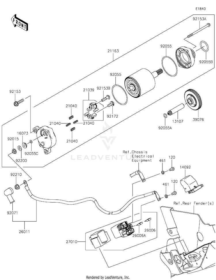 Starter Motor Schematic