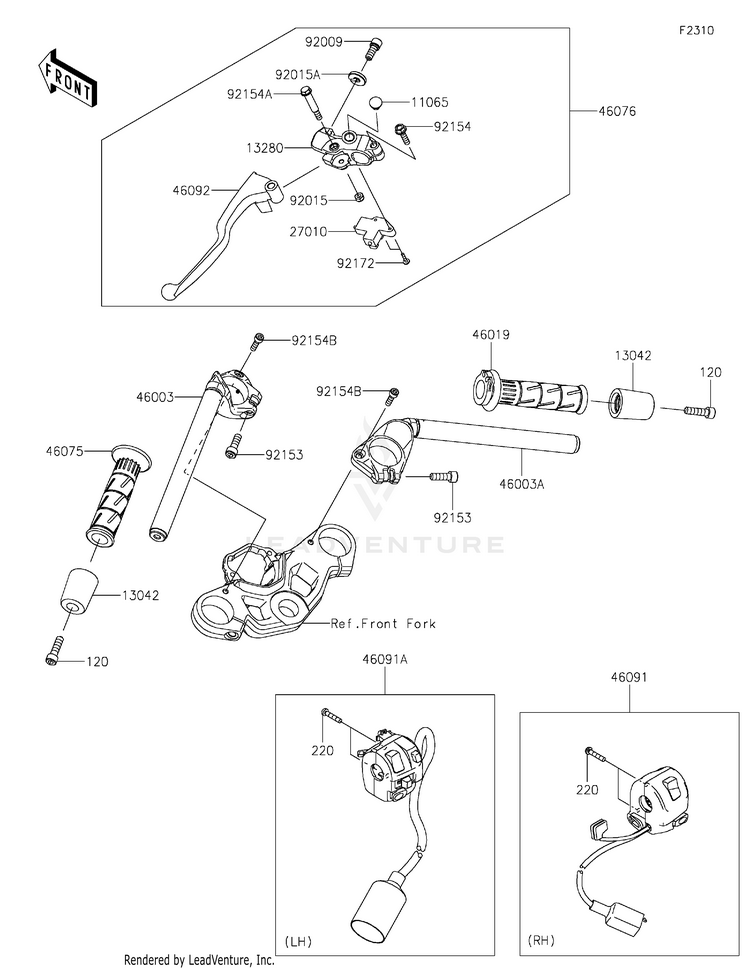 Handlebar Schematic