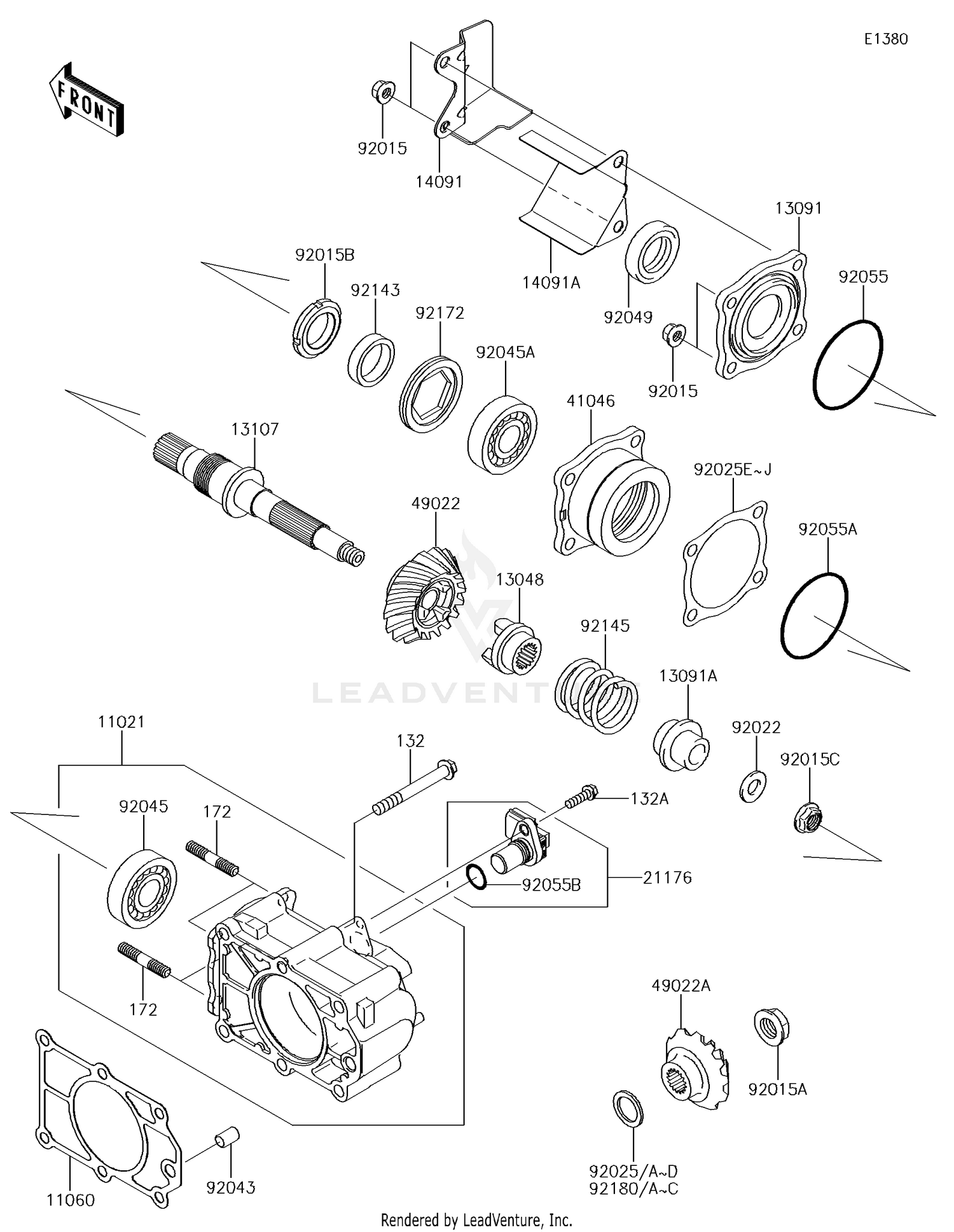 Bevel Gear Case