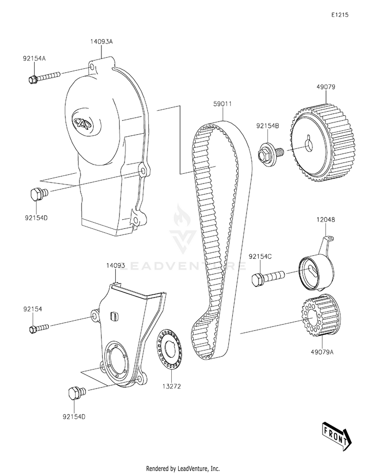 Timing Belt Schematic