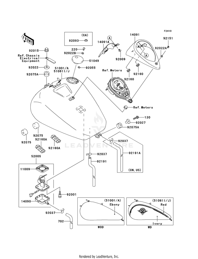Fuel Tank (R1) Schematic