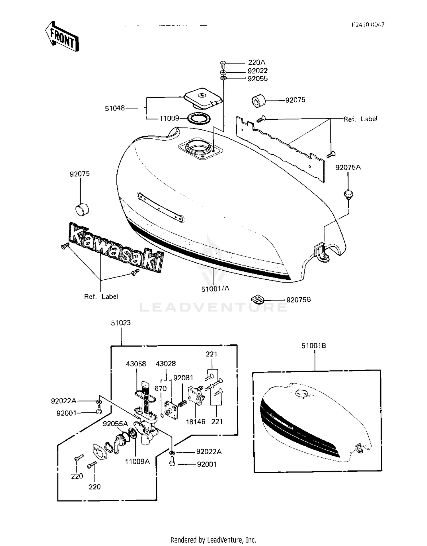 FUEL TANK ('82-'83 A3/A4)