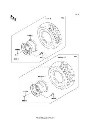 Wheels/tires Schematic