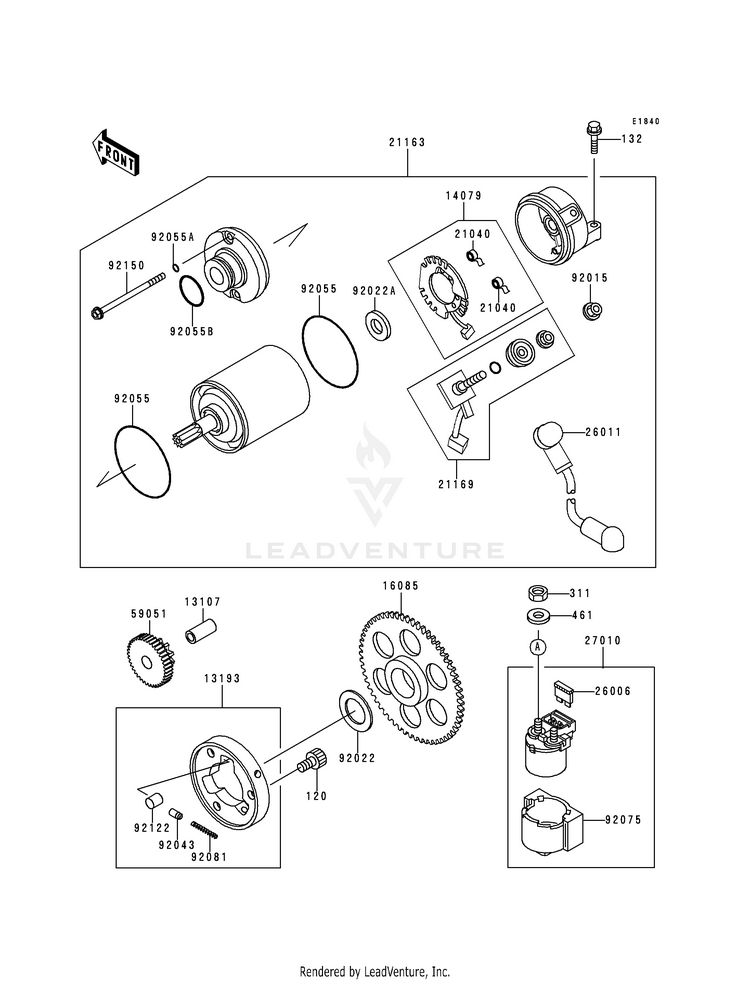 Starter Motor Schematic