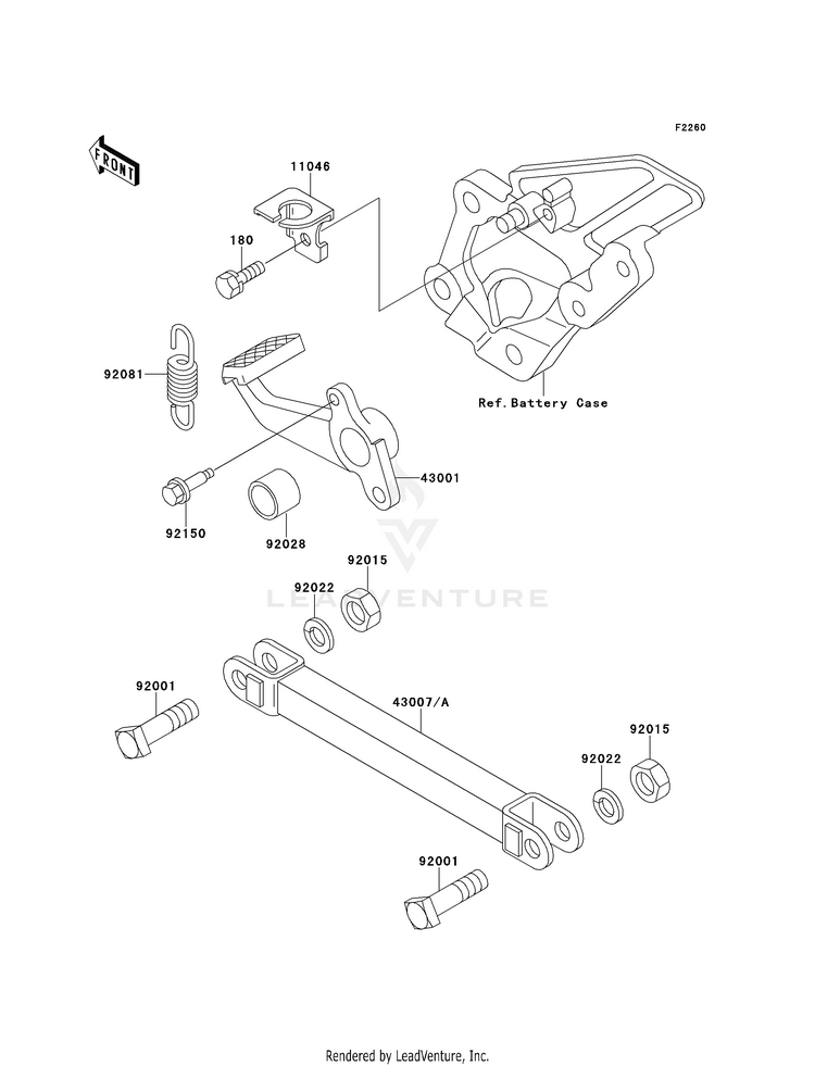 Brake Pedal Schematic