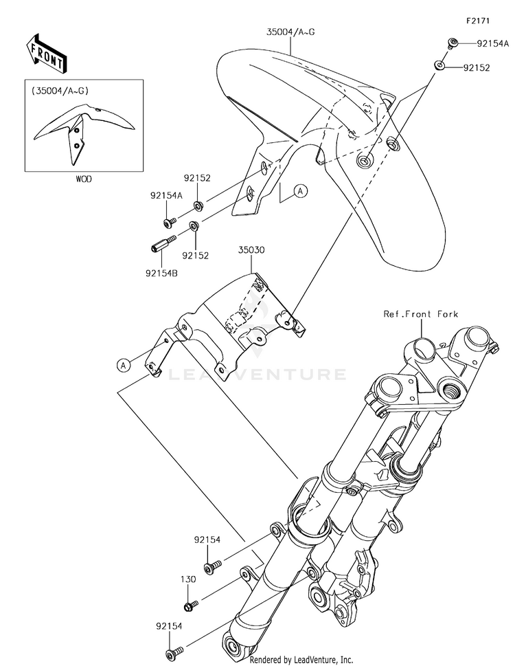 Front Fender(S) Schematic