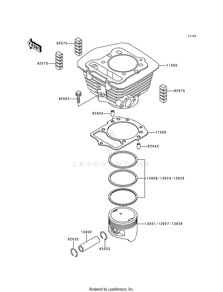 Cylinder/Piston(S) Schematic