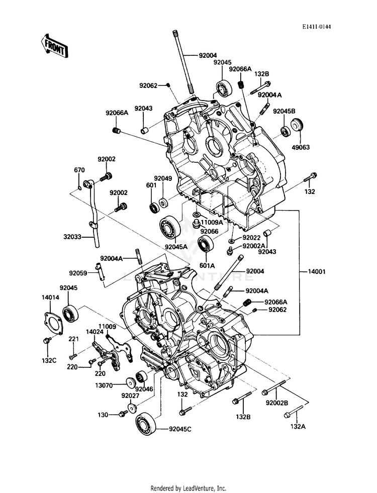 Crankcase Schematic