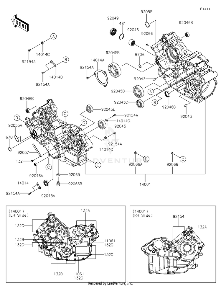 Crankcase Schematic