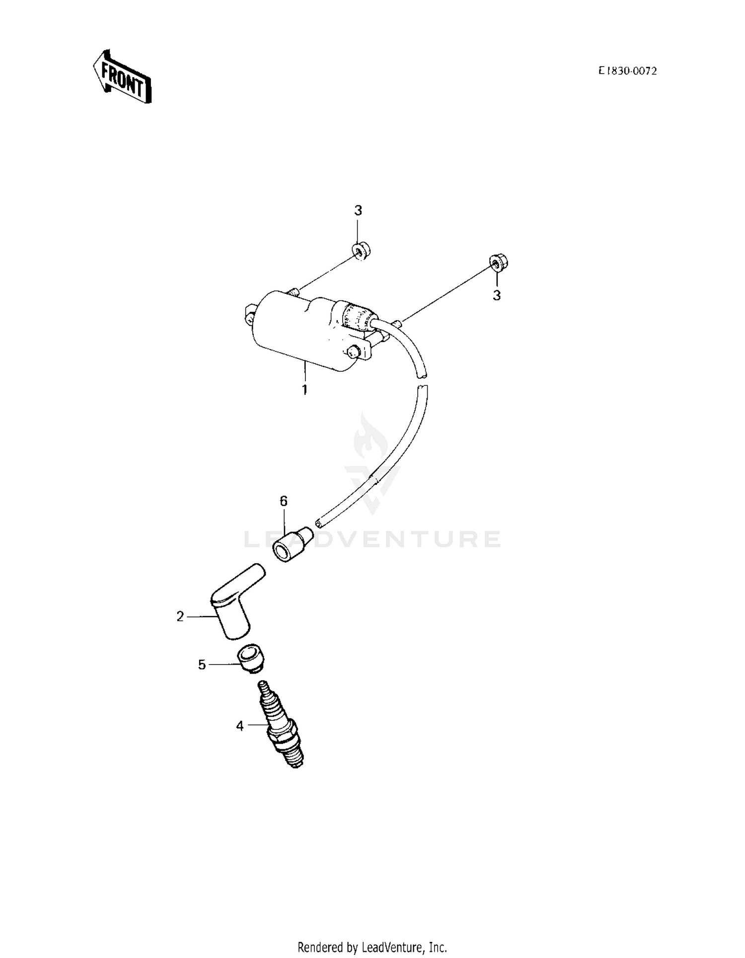 IGNITION COIL ('83 A2)