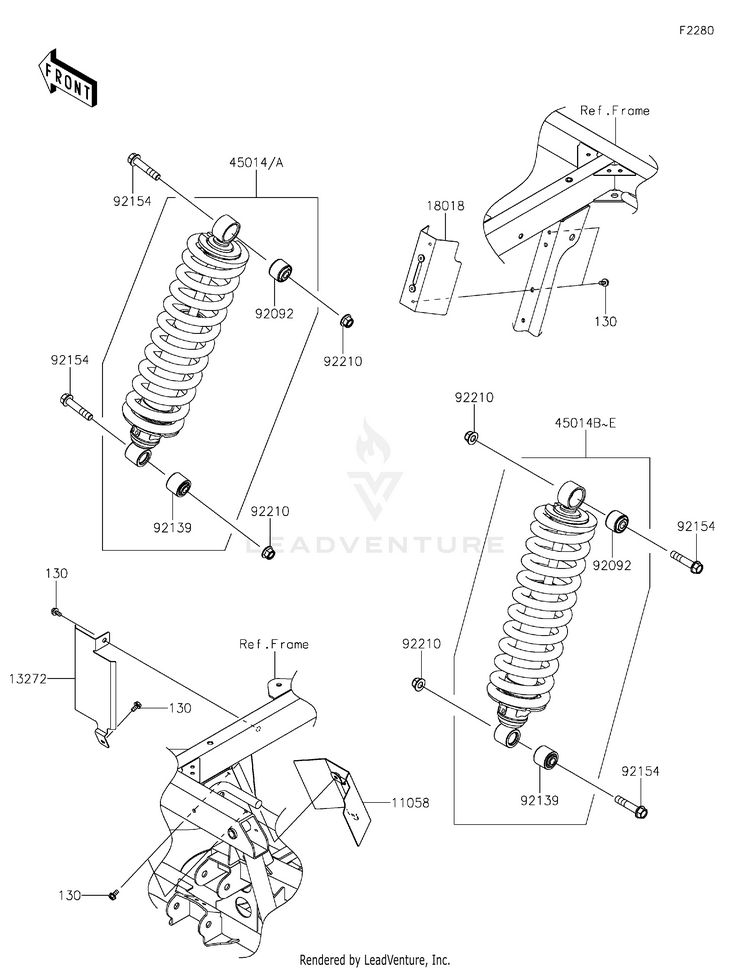 Shock Absorber(S) Schematic