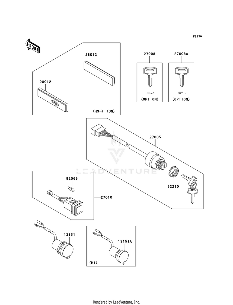 Ignition Switch Schematic