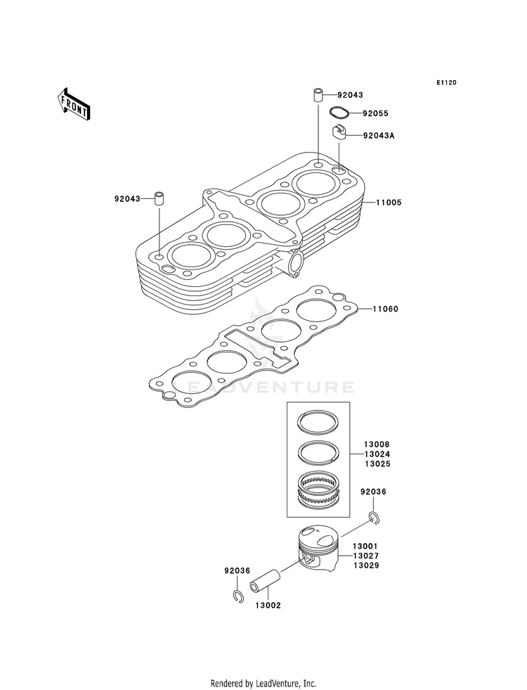 Cylinder/Piston(S) Schematic