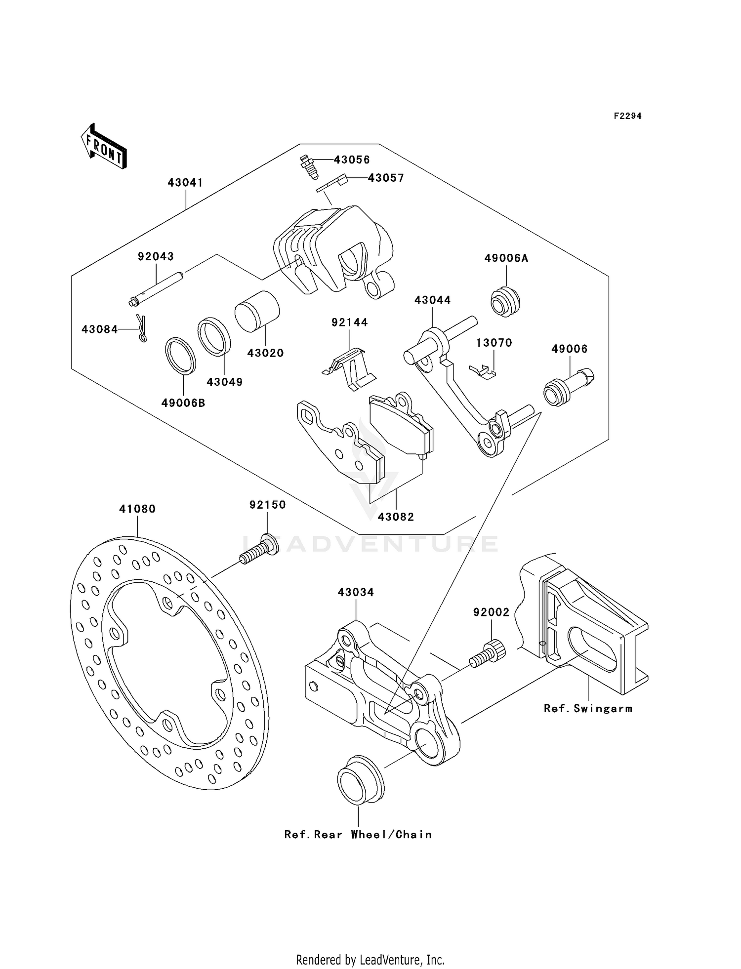 REAR BRAKE