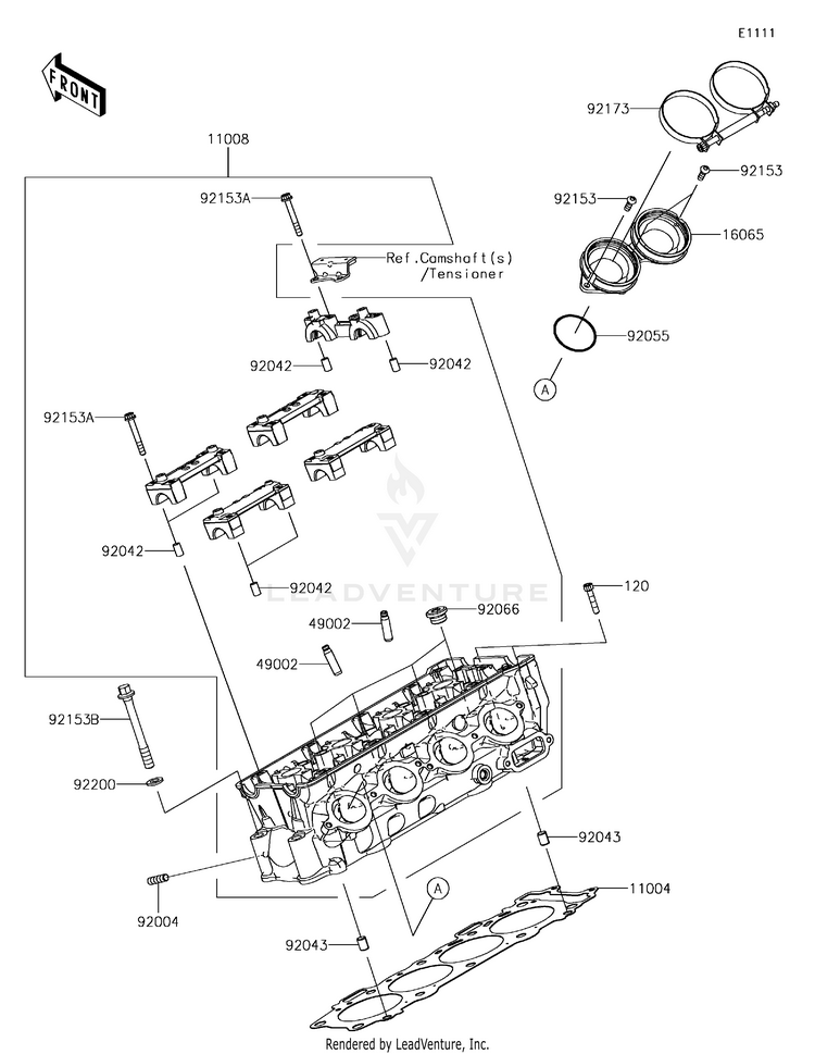 Cylinder Head Schematic