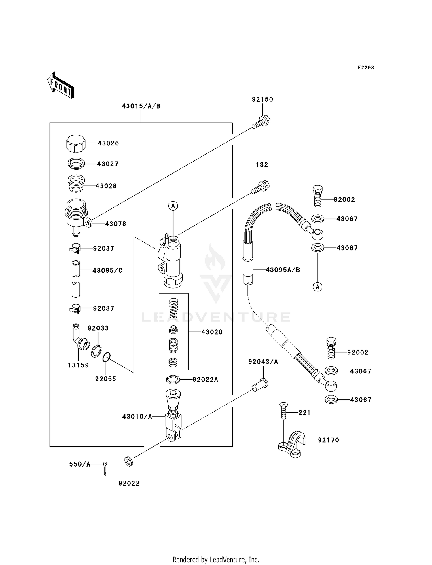 REAR MASTER CYLINDER