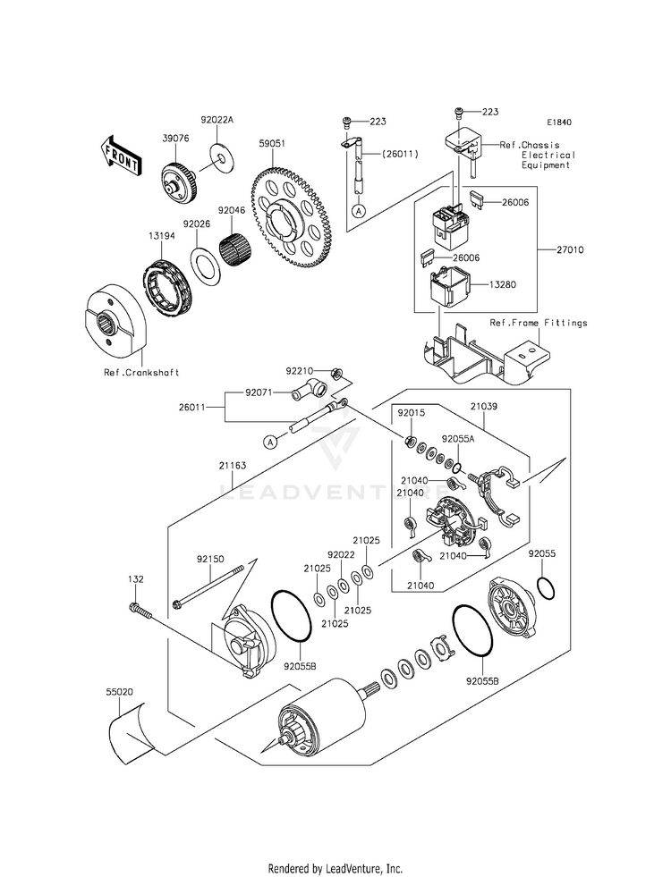 Starter Motor Schematic