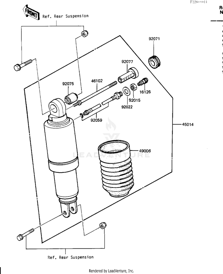 Shock Absorber Schematic