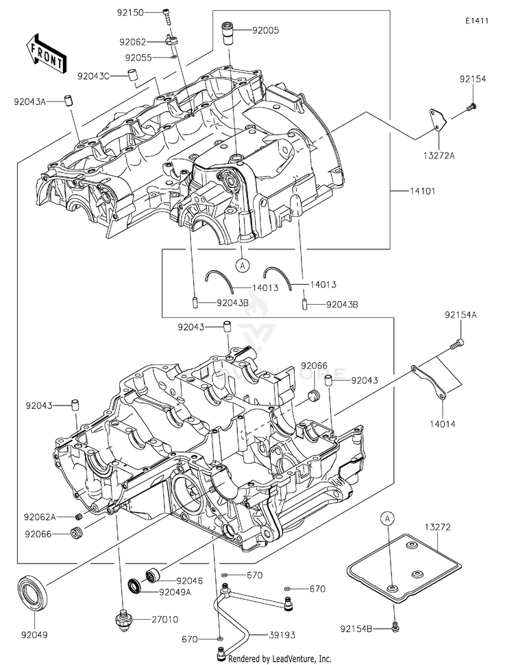 Crankcase Schematic