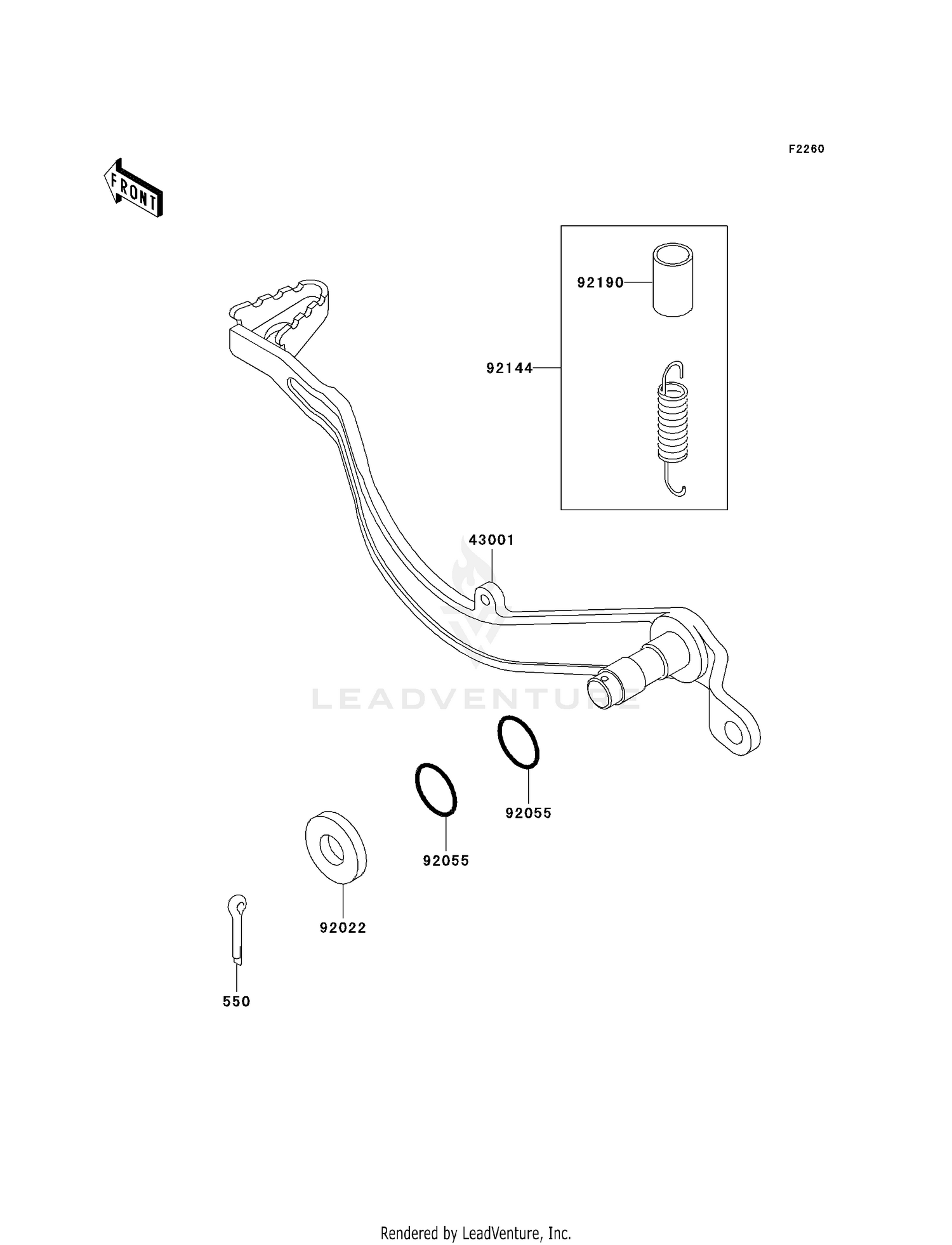 BRAKE PEDAL
