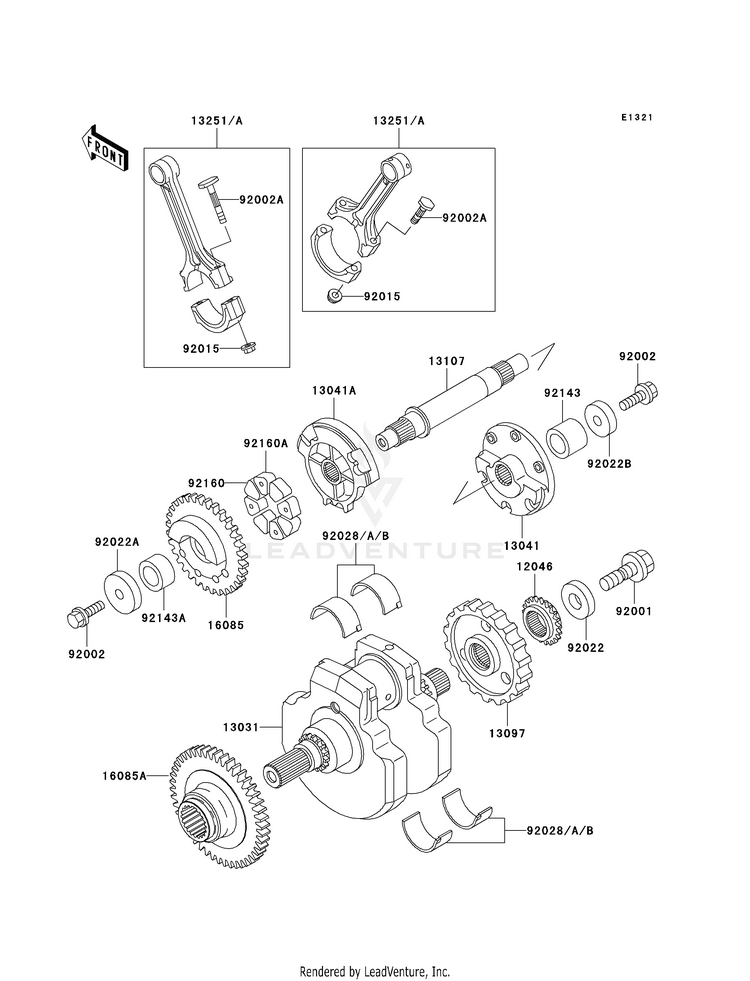 Crankshaft Schematic