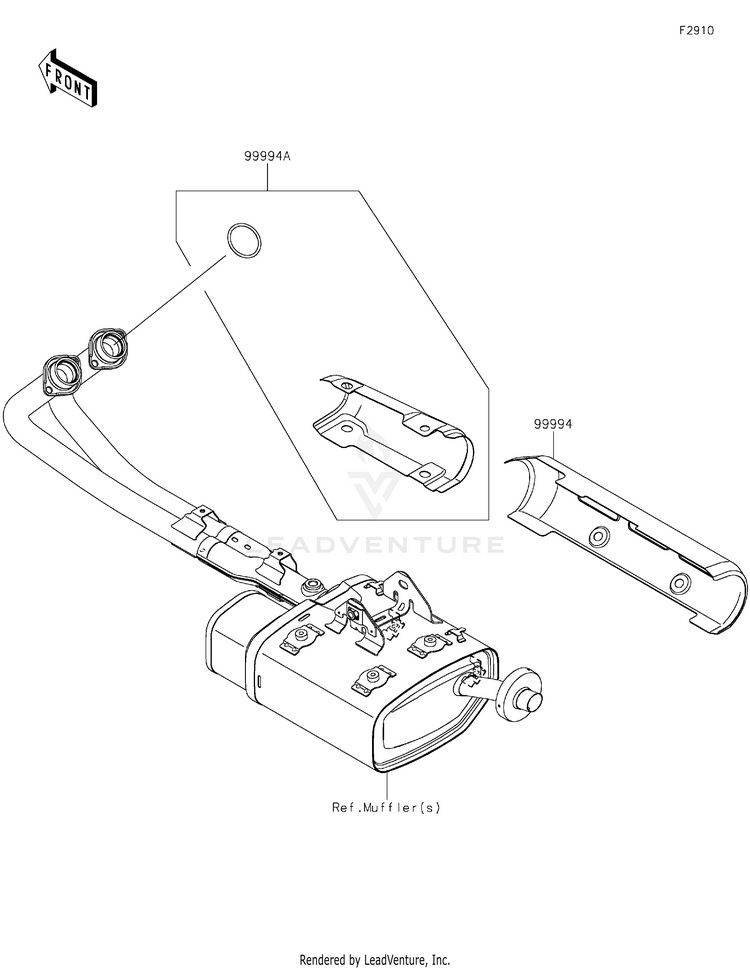 Accessory(Muffler Cover) Schematic