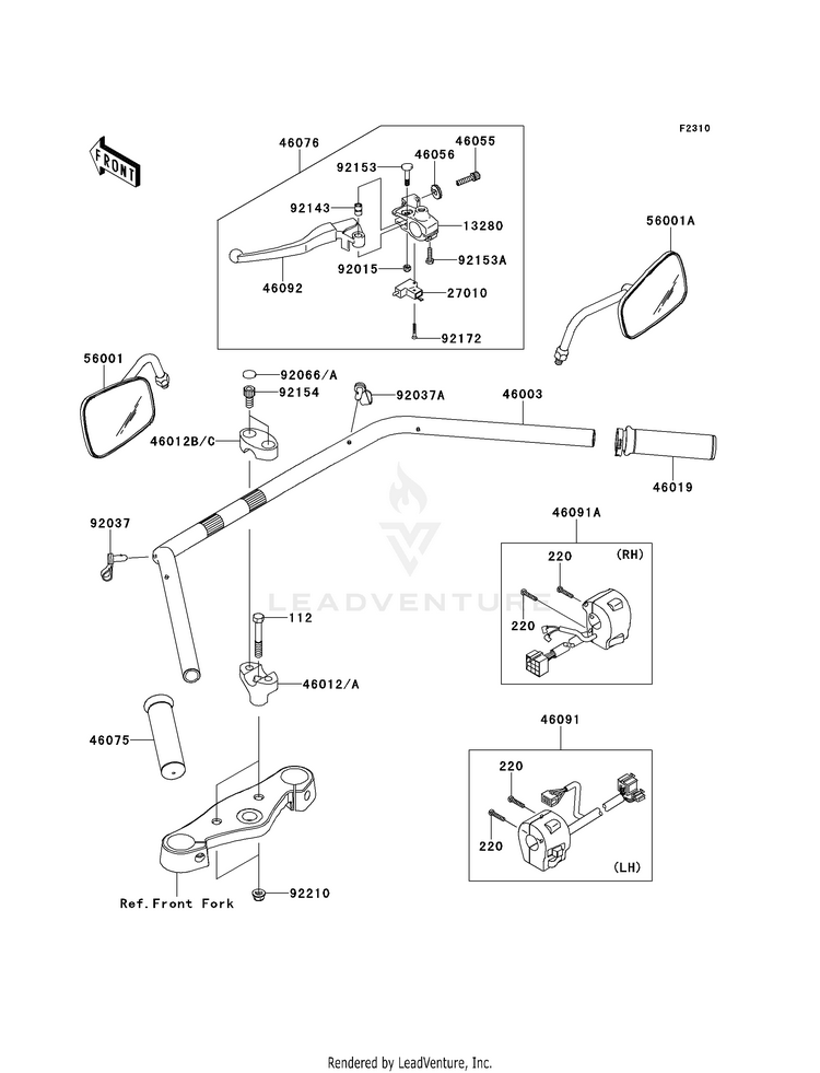 Handlebar Schematic