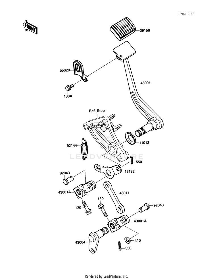 Brake Pedal Schematic