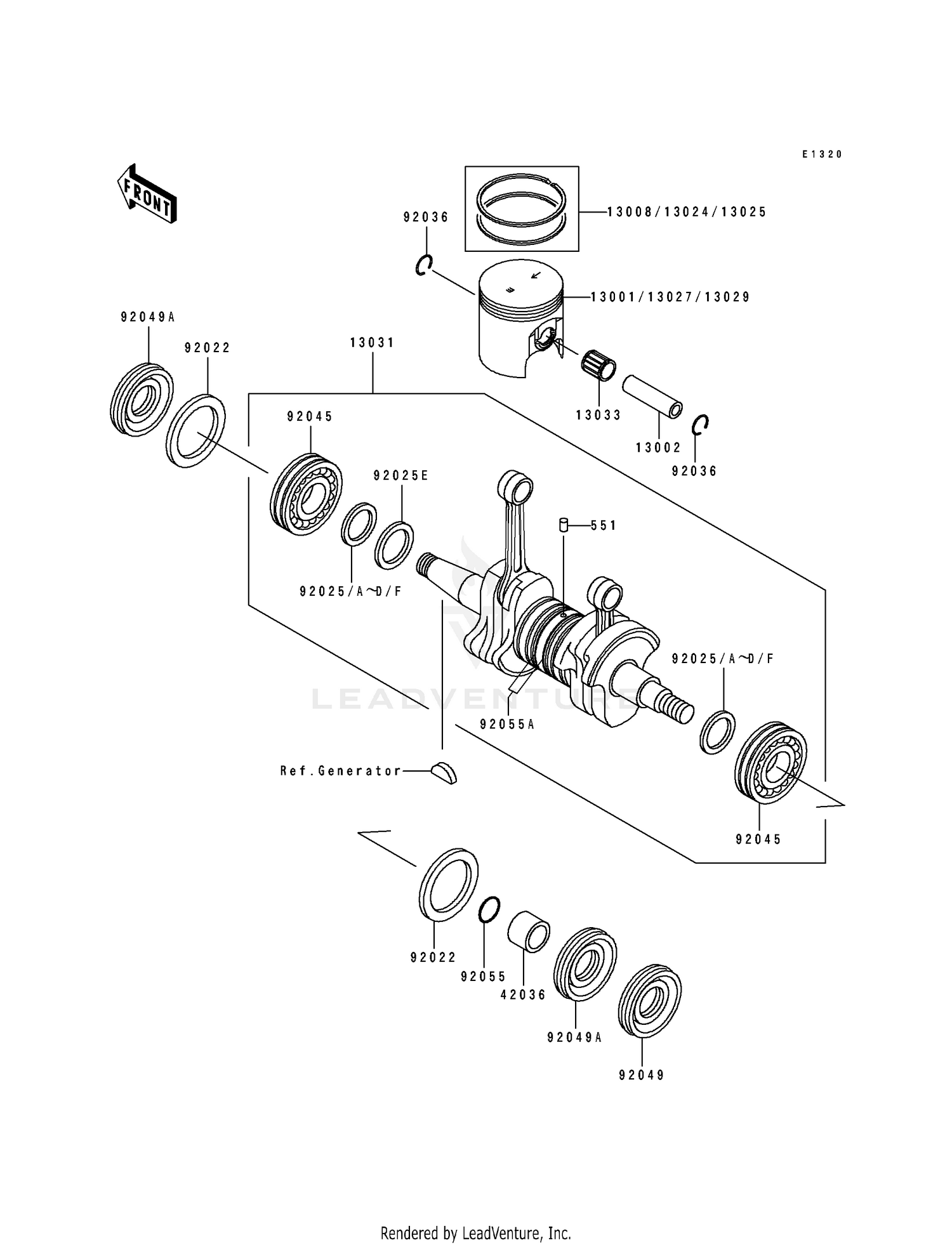 CRANKSHAFT/PISTON(S)