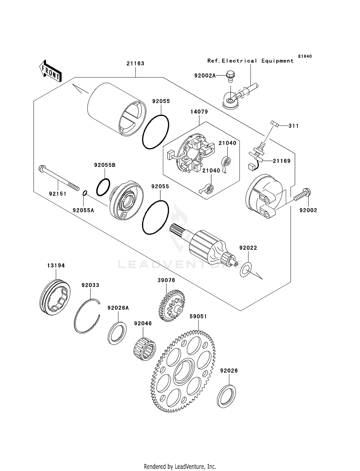 STARTER MOTOR