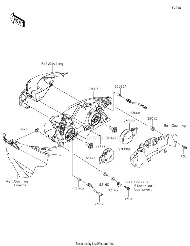 Headlight(S) Schematic