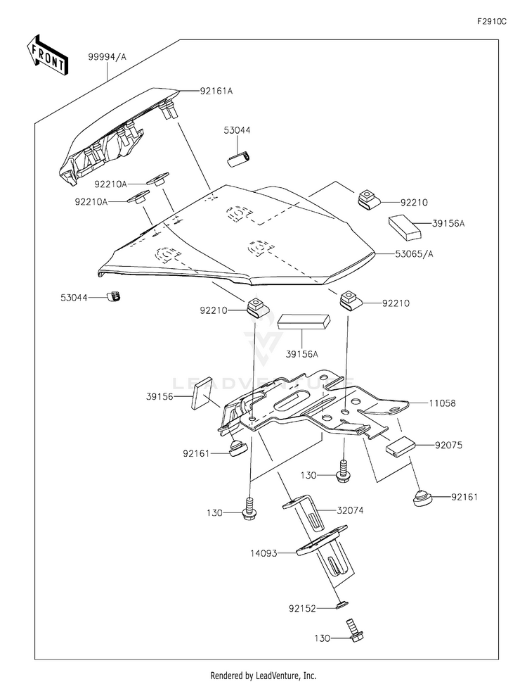 Accessory(Pillion Seat Cover) Schematic